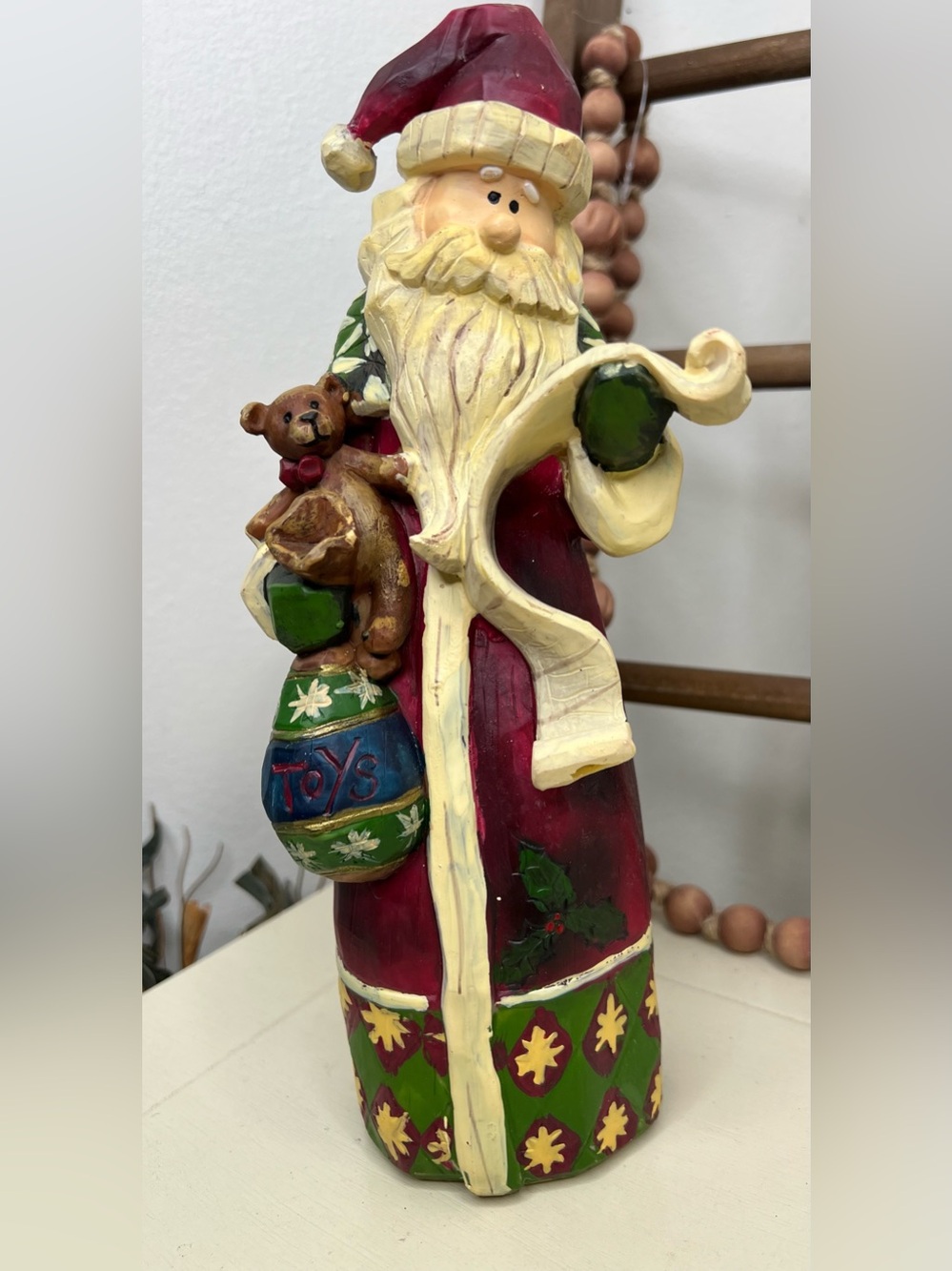 St. Nicholas Square Winterland Collection Santa Claus Figurine